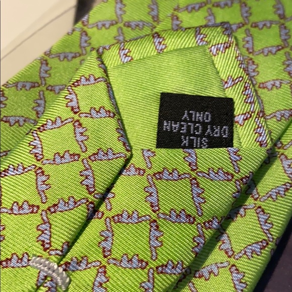 Mens FERNANDO BOTERO Silk Tie - Picture 4 of 5